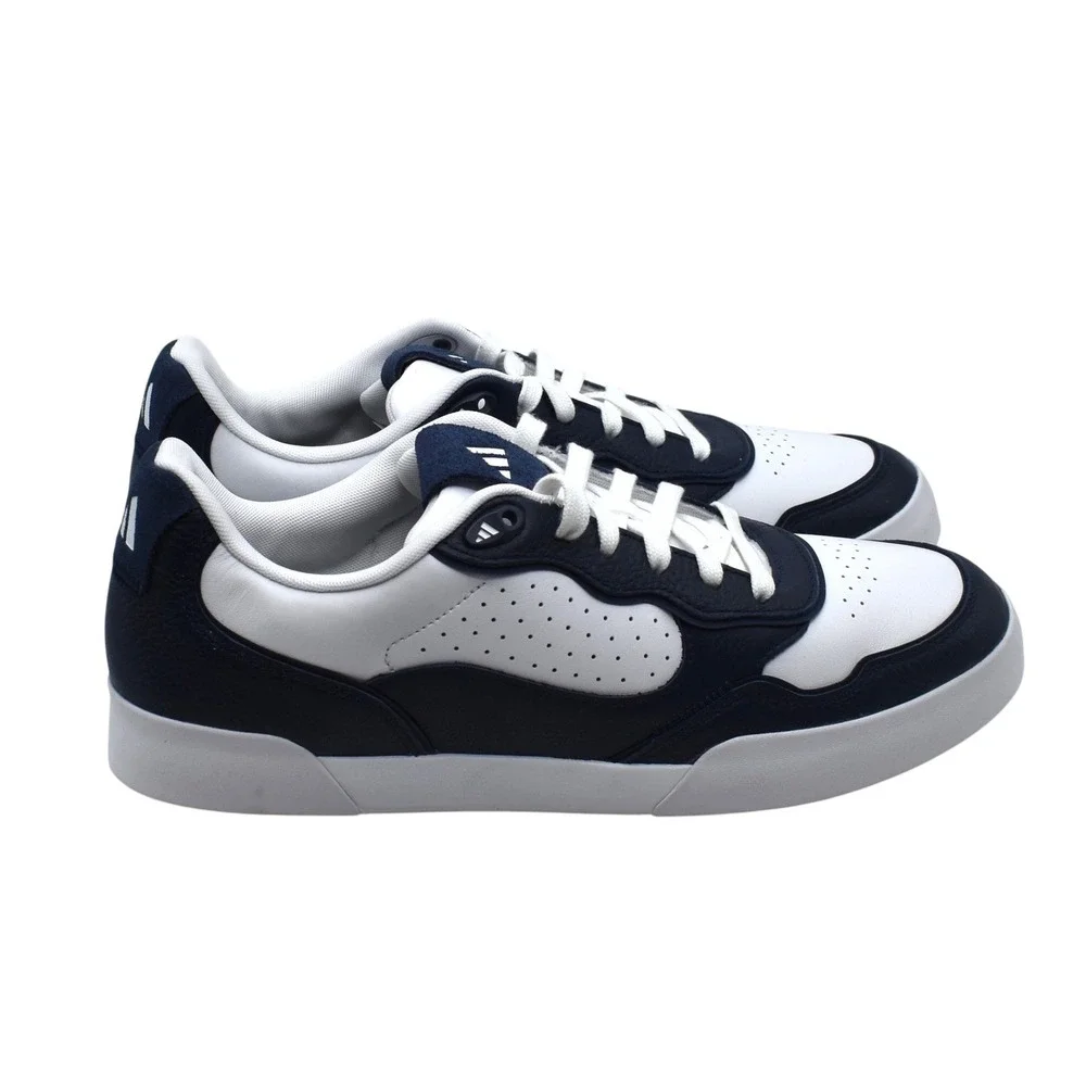 Adidas Retrocross 25 Spikeless Golf Shoes Men's Size‎ 11.5 White Navy IH9977 NWT